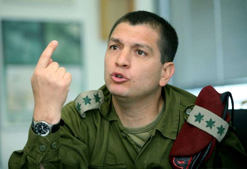 ימונה לראש אגף הטכנולוגיה והלוגיסטיקה. לתת אלוף אהרון חליוה // צילום: משה שי 